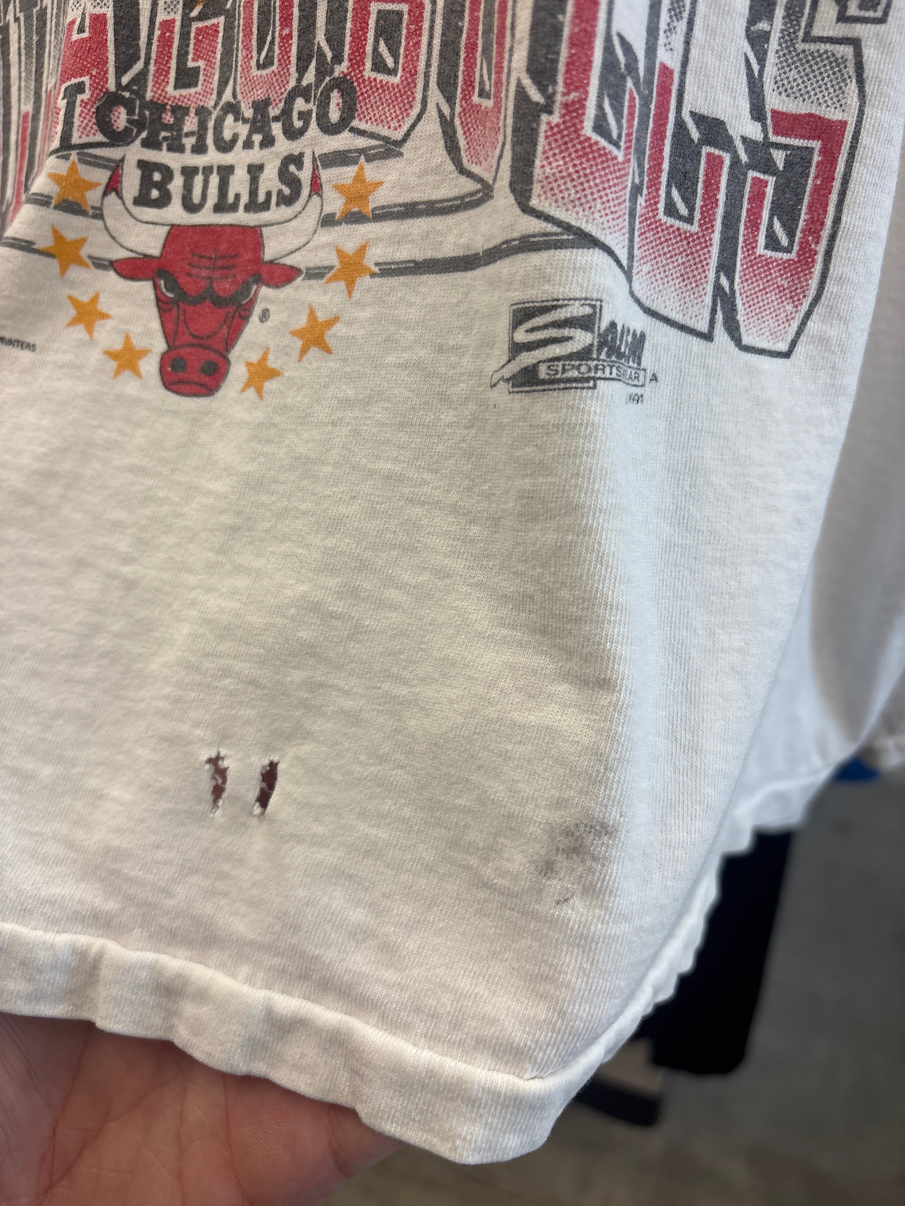 (L) 1991 Chicago Bulls Champs Tee