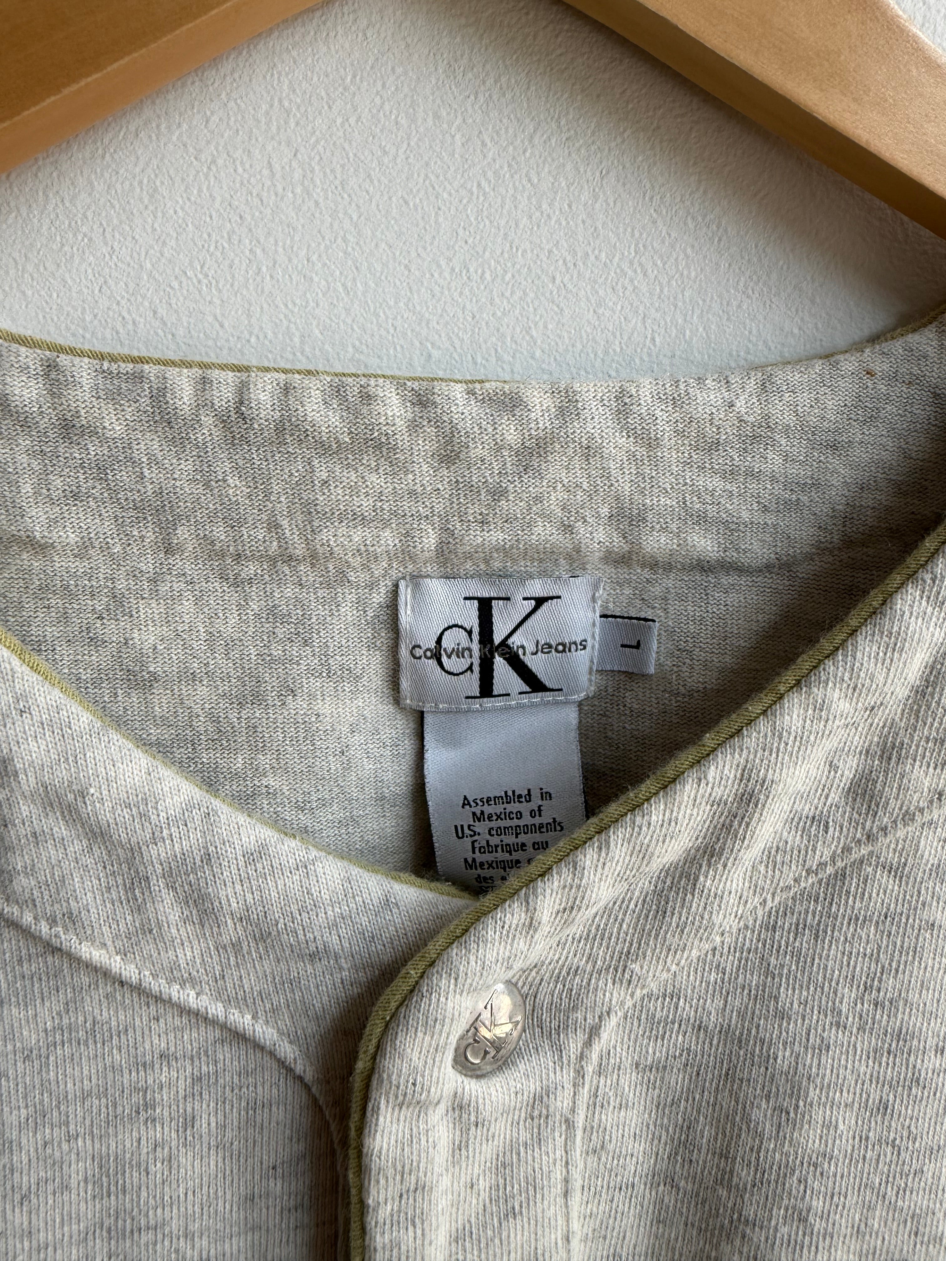 (M) Calvin Klein Jeans Baseball Jersey