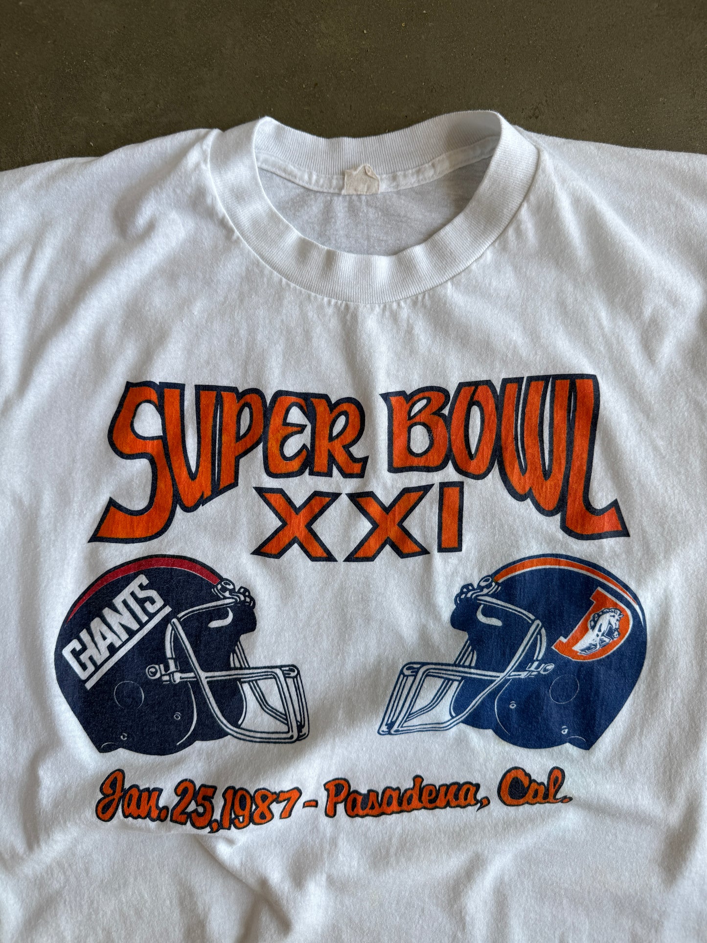 (M) Super Bowl XXI Tee