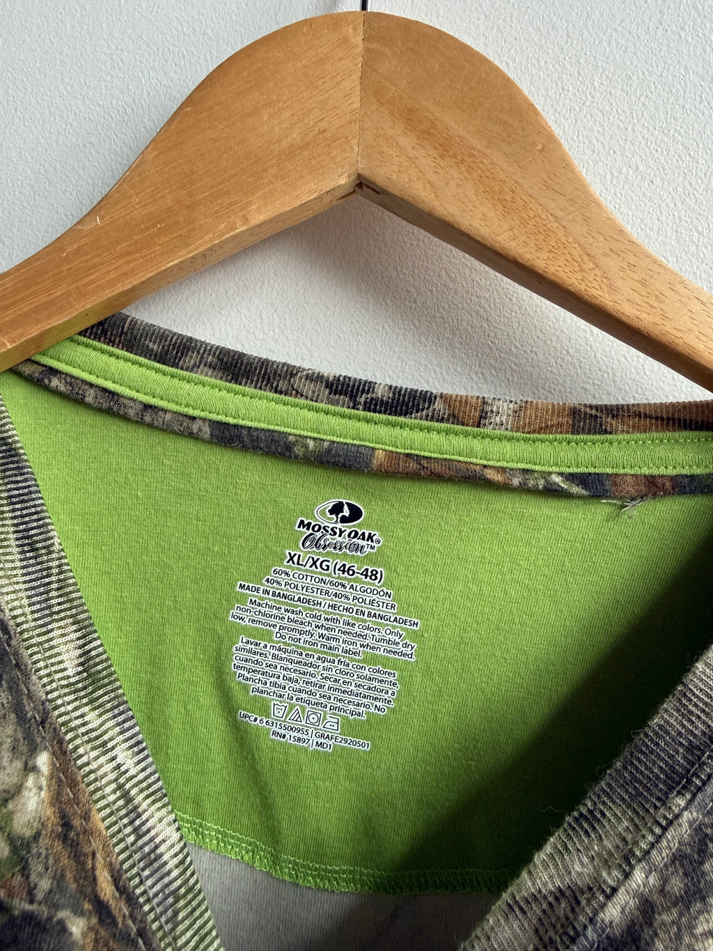 (XL) Mossy Oak Camo Tee