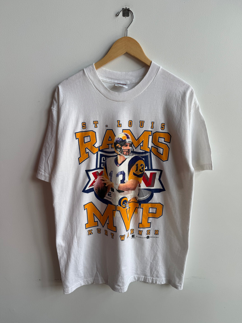 (L) Kurt Warner St. Louis Rams Tee
