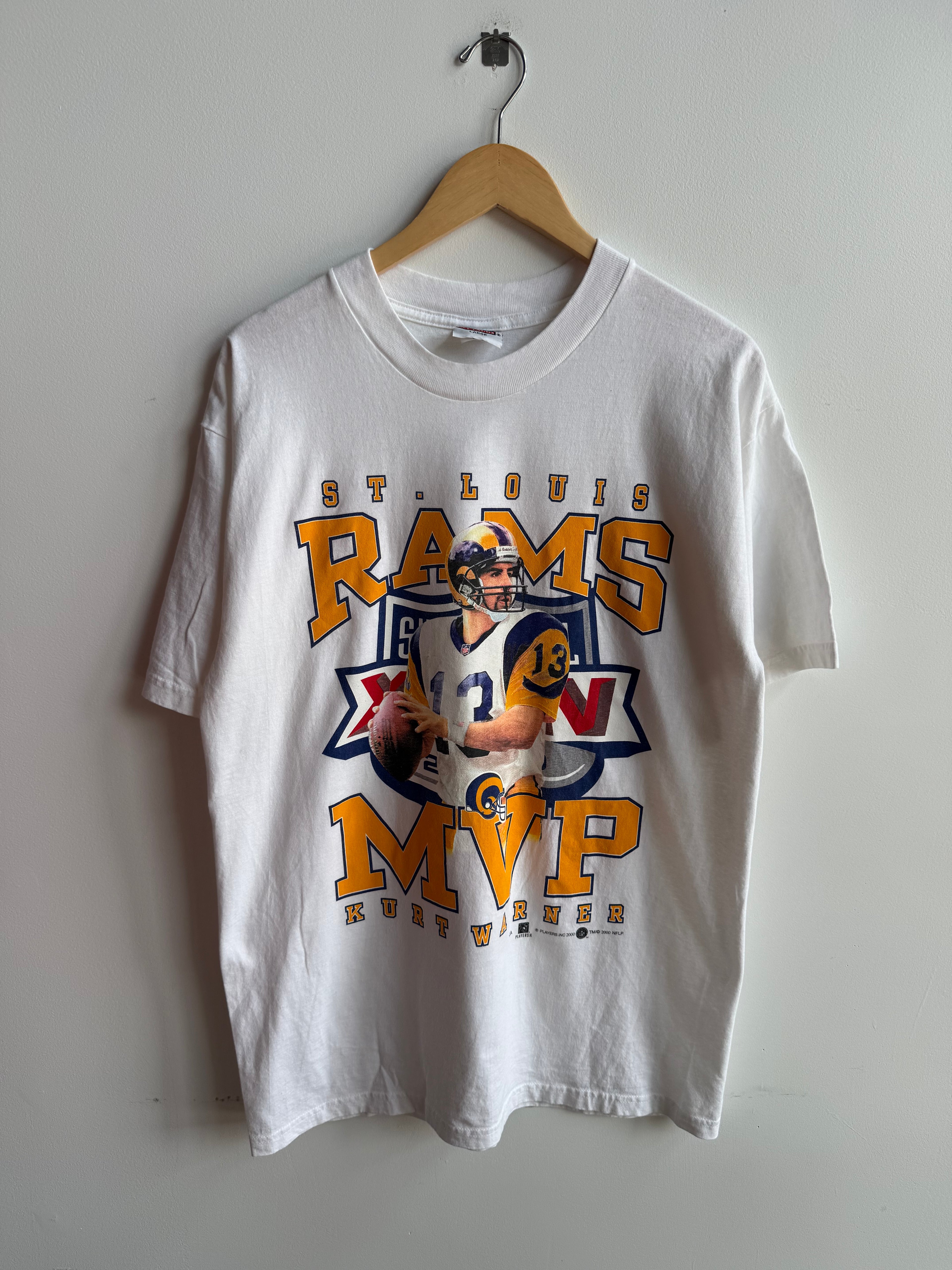 (L) Kurt Warner St. Louis Rams Tee