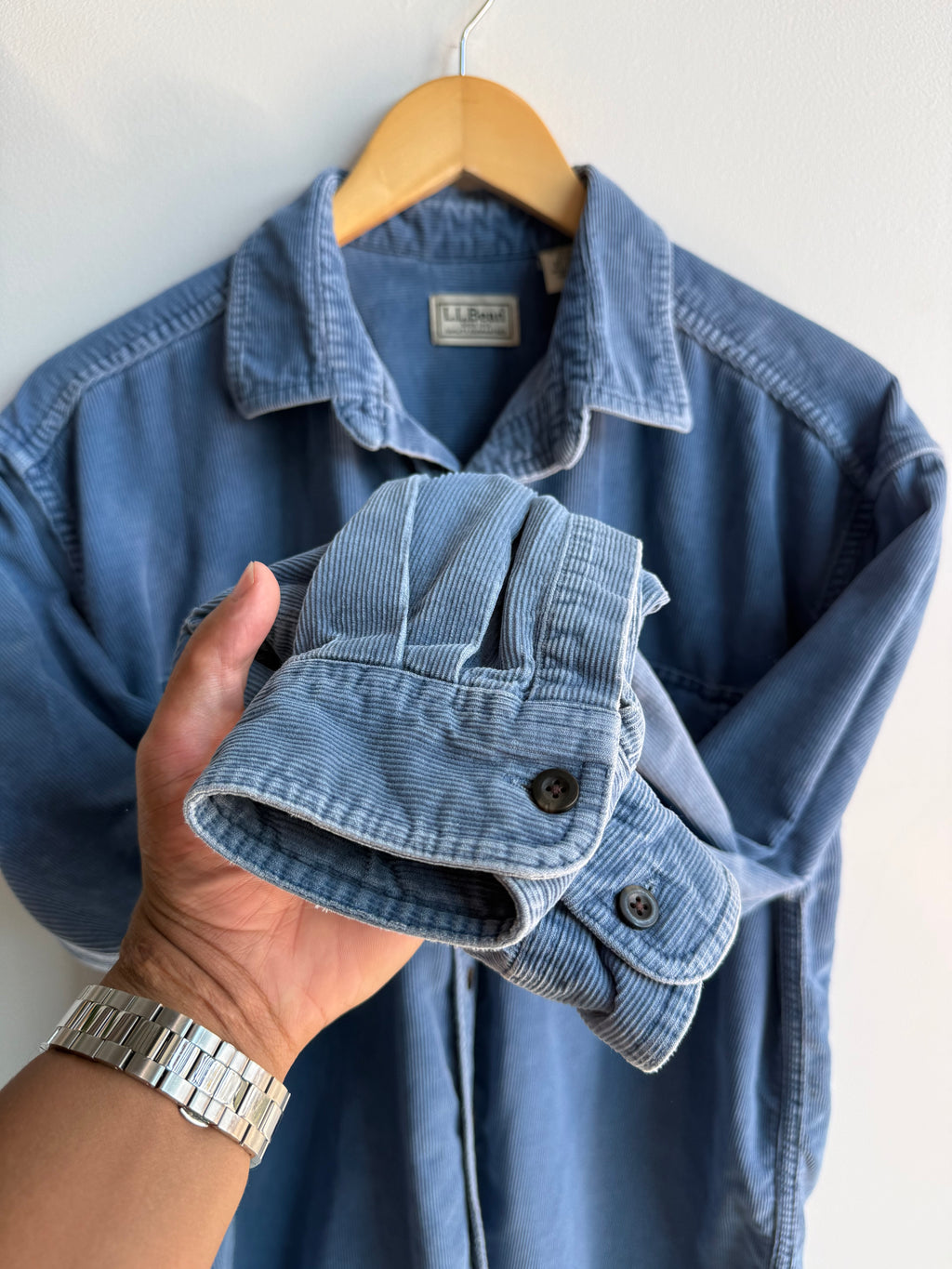 (L) LL Bean Corduroy Shirt