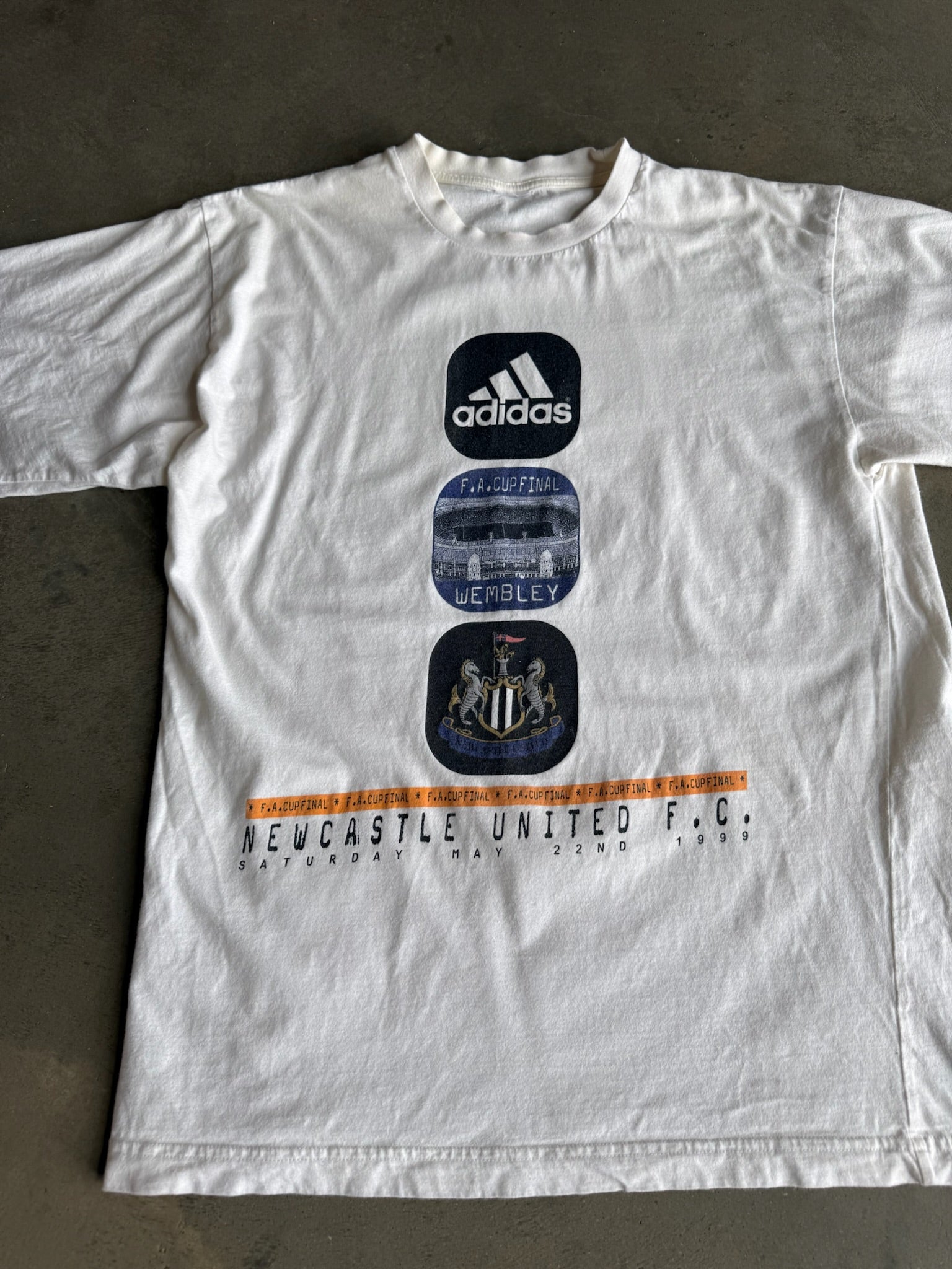 (L) Newcastle FC Adidas Soccer Tee
