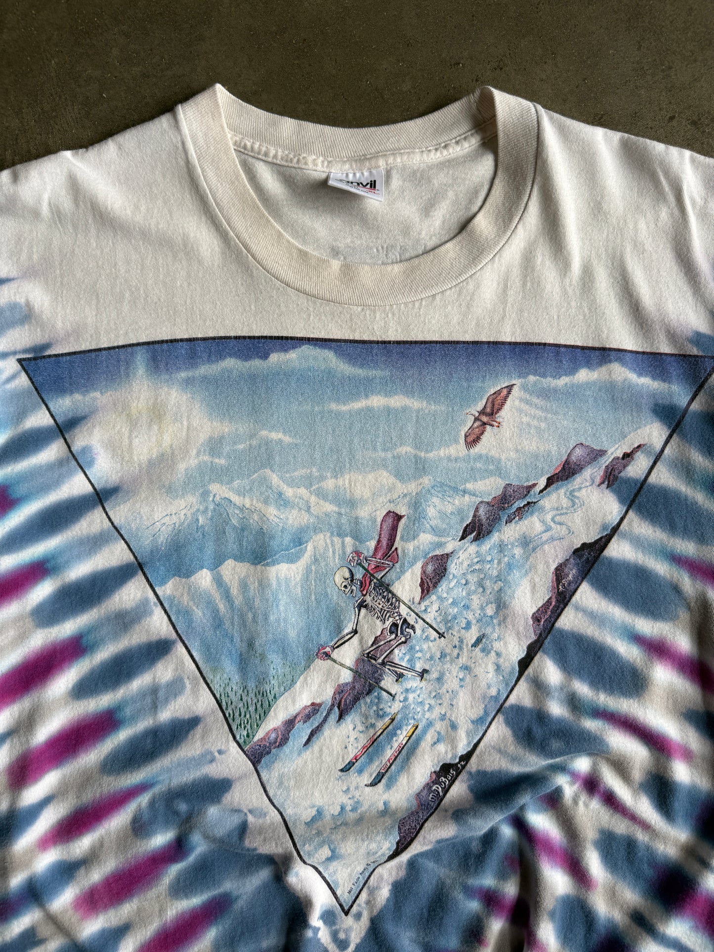 (XL) Grateful Dead Ski Tee