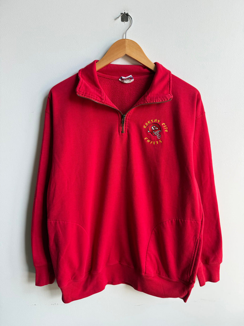 (XL) Kansas City Chiefs Quarter Zip