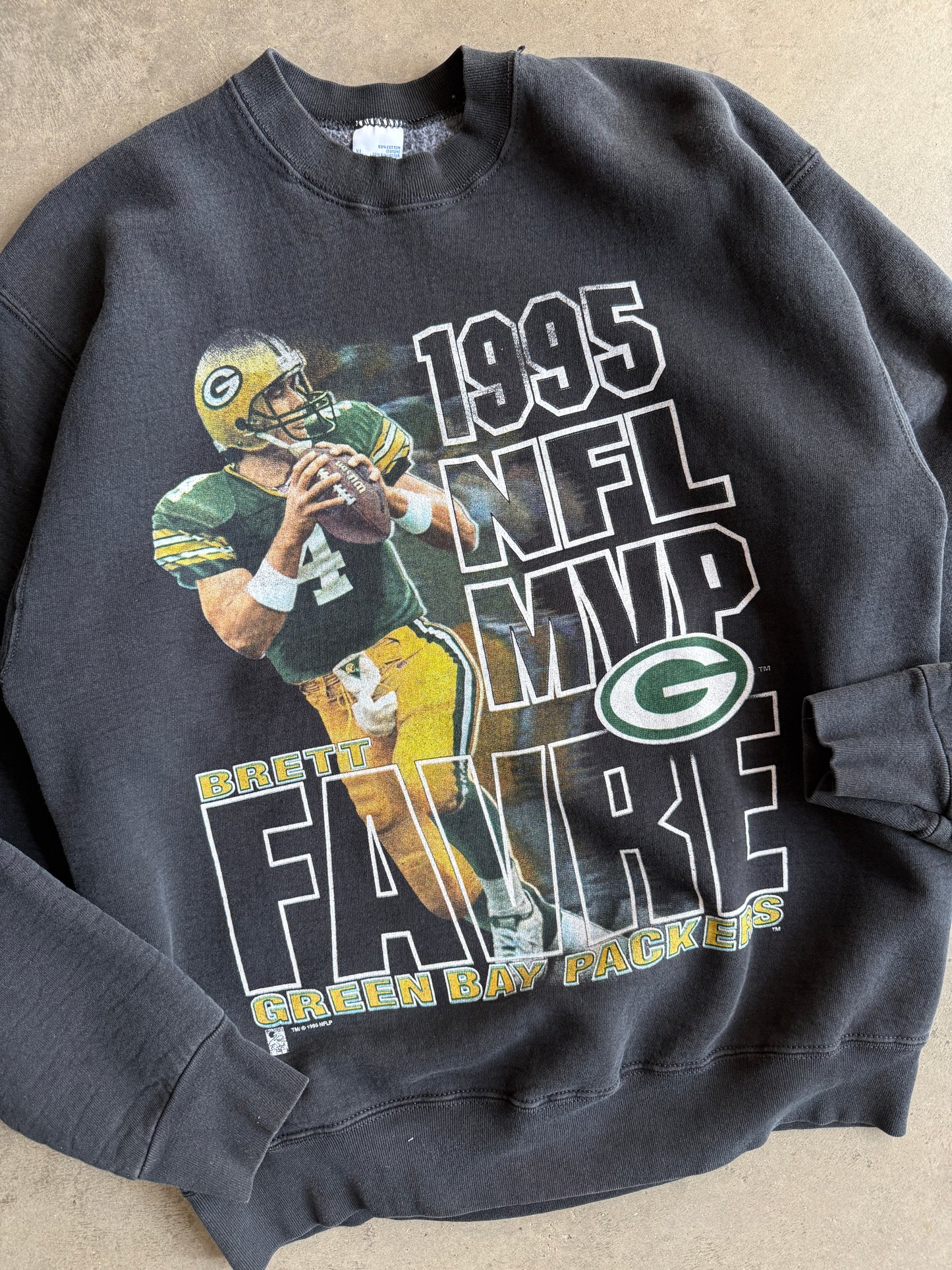 (XL) Green Bay Packers Brett Farve Crew