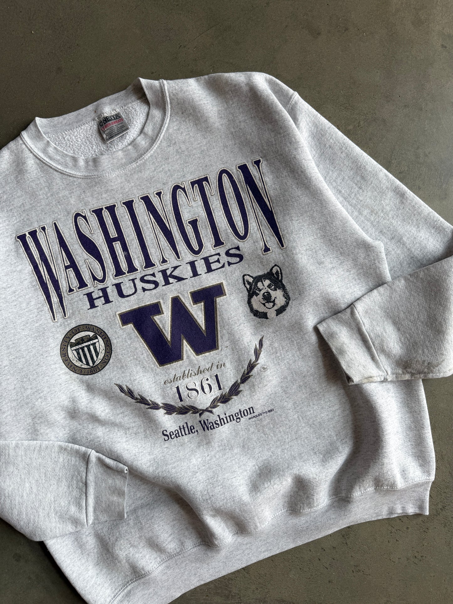 (XL) Washington Huskies Crew