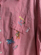 (XXL) Pooh Button Down Shirt