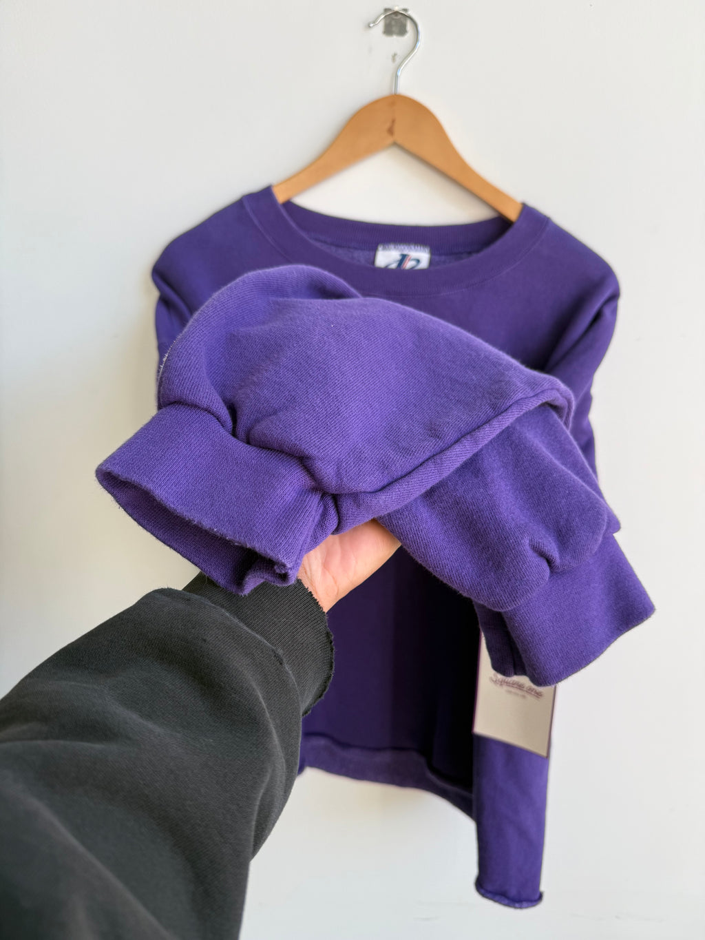 (L) LSU Tigers Cropped Crew