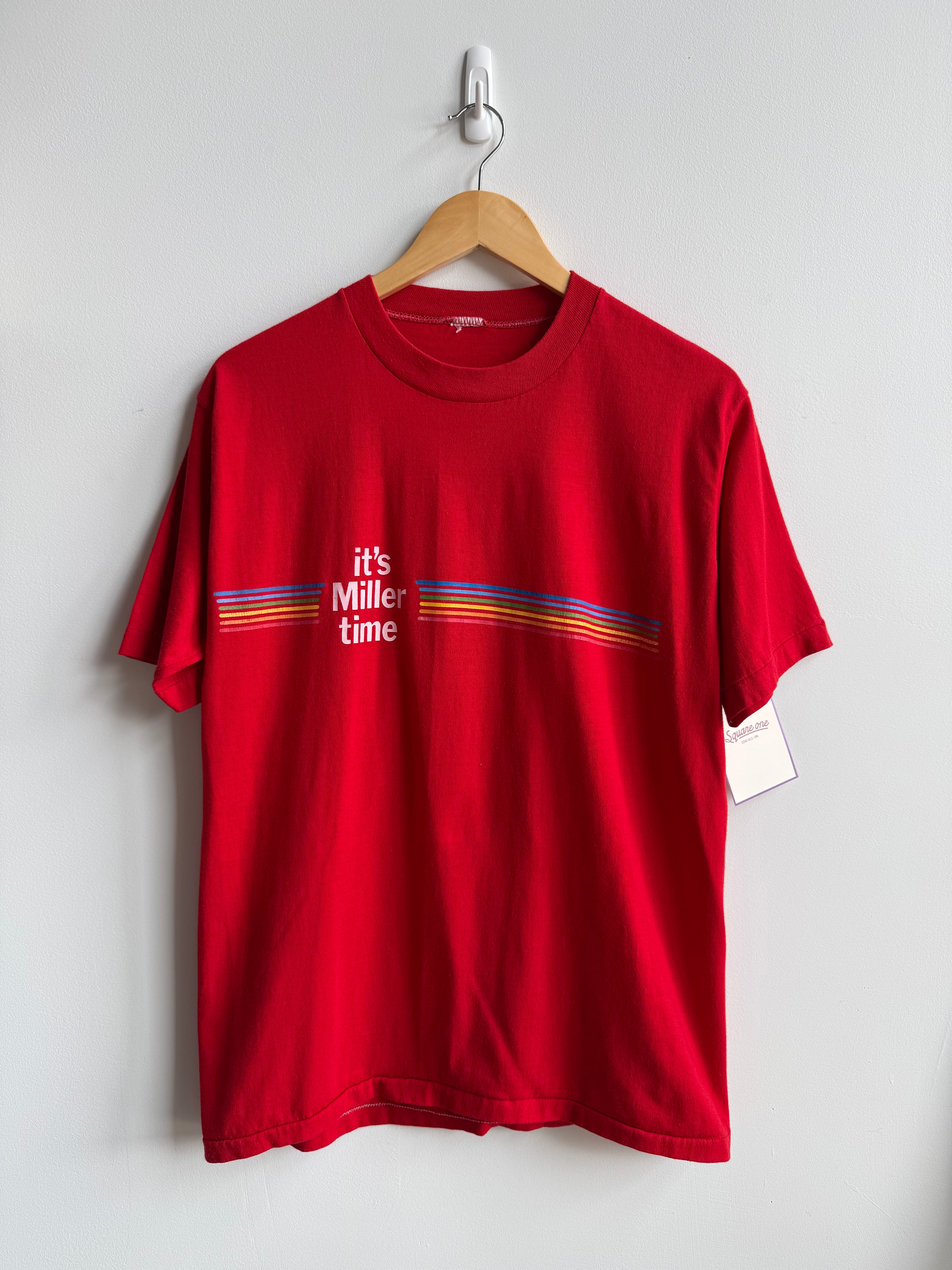 (M) Its Miller Time Tee