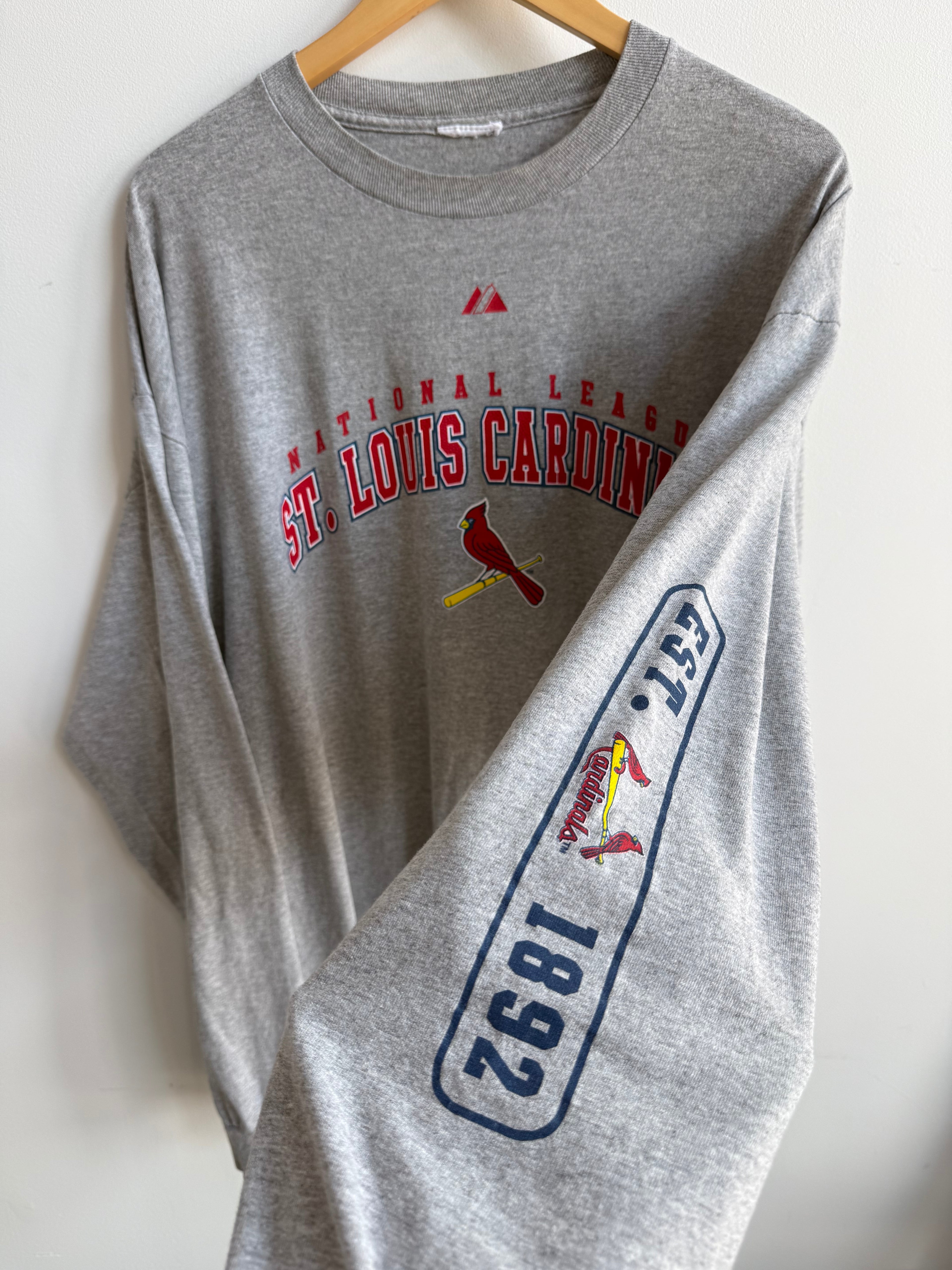 (XXL) St Louis Cardinals Longsleeve Tee