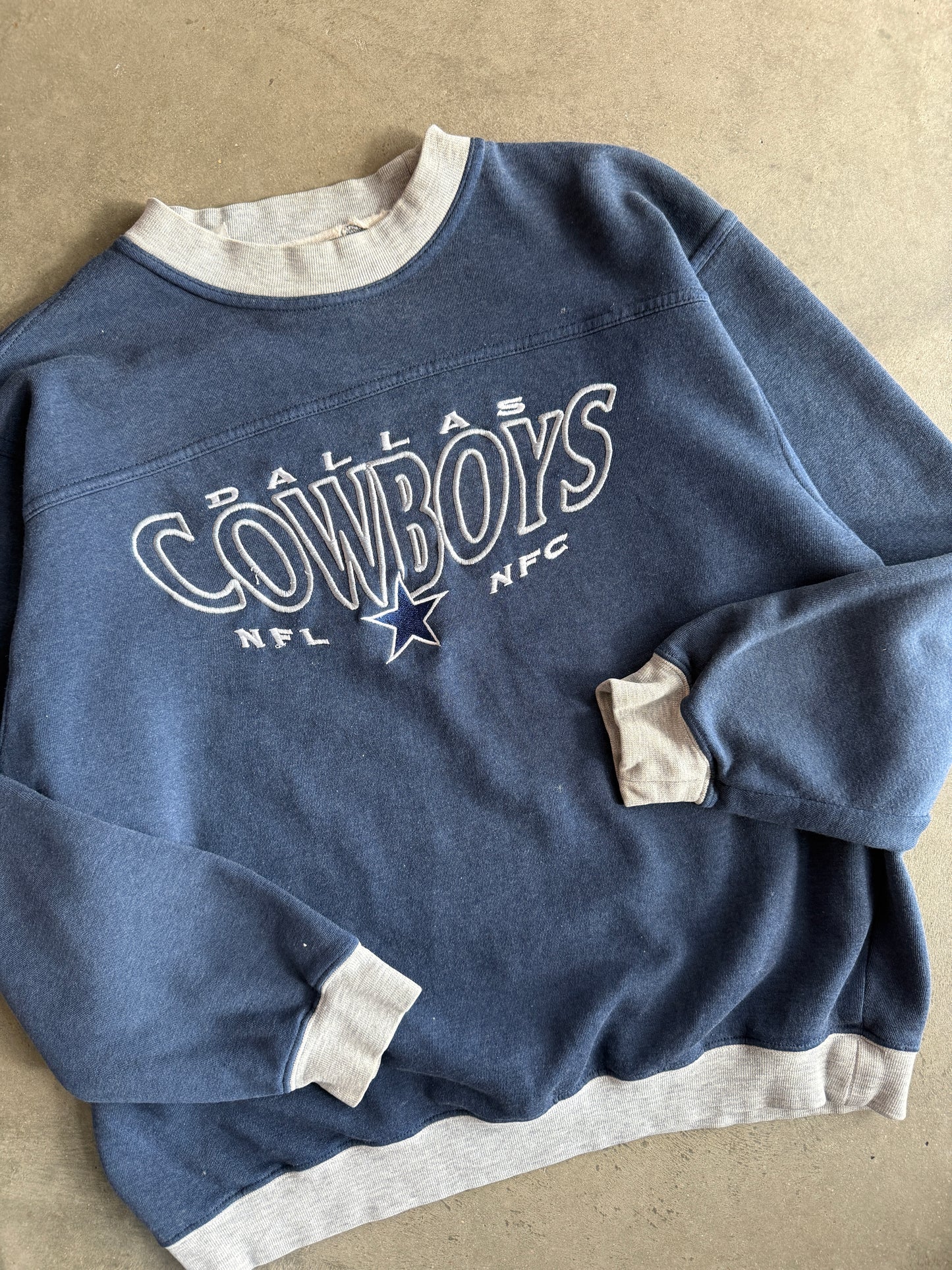 (M) Dallas Cowboys Lee Sport Crew