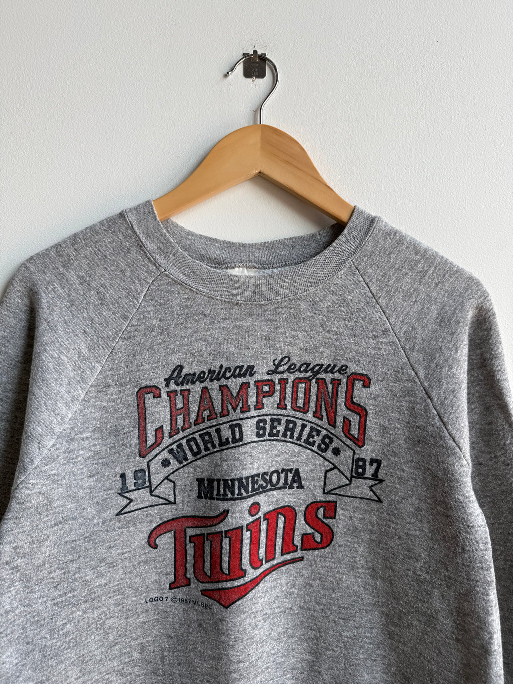 (M) 1987 Minnesota Twins Crew