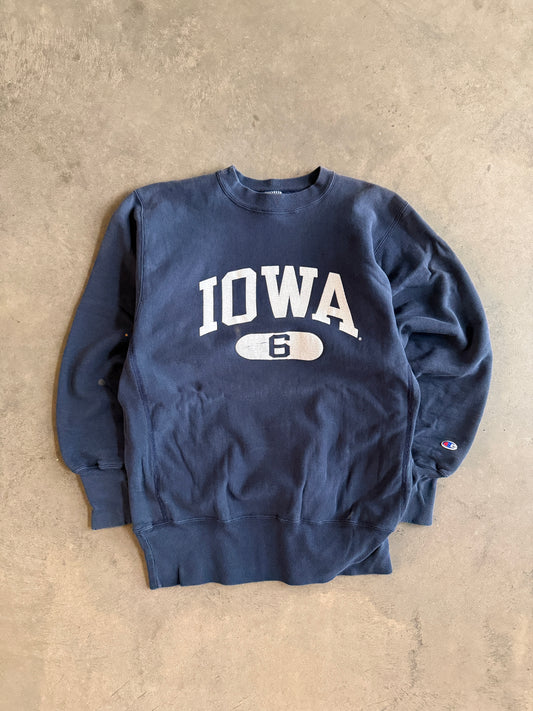 (L) Iowa Champion Reverse Weave Crew