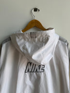 (XL) White Nike Windbreaker Jacket
