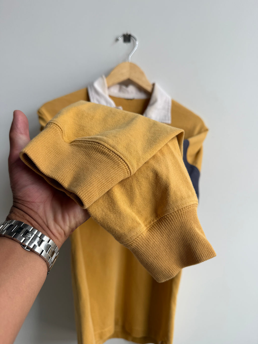 (M) Gap Striped Rugby Shirt
