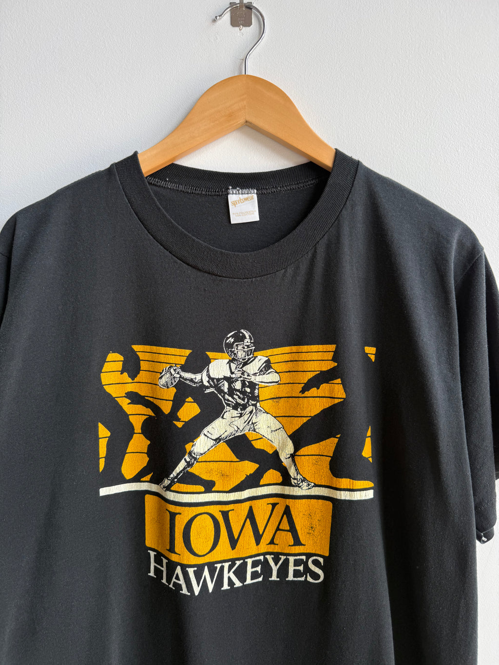 (L) Iowa Hawkeyes Football Tee