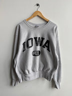 (L) Iowa Reverse Weave Crew