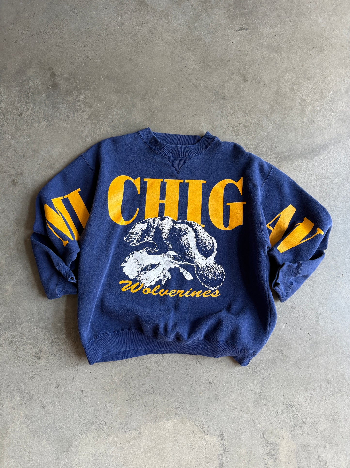 (XL) Michigan Wolverines Crew