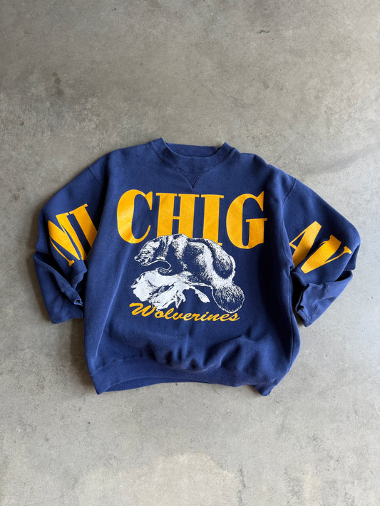 (XL) Michigan Wolverines Crew