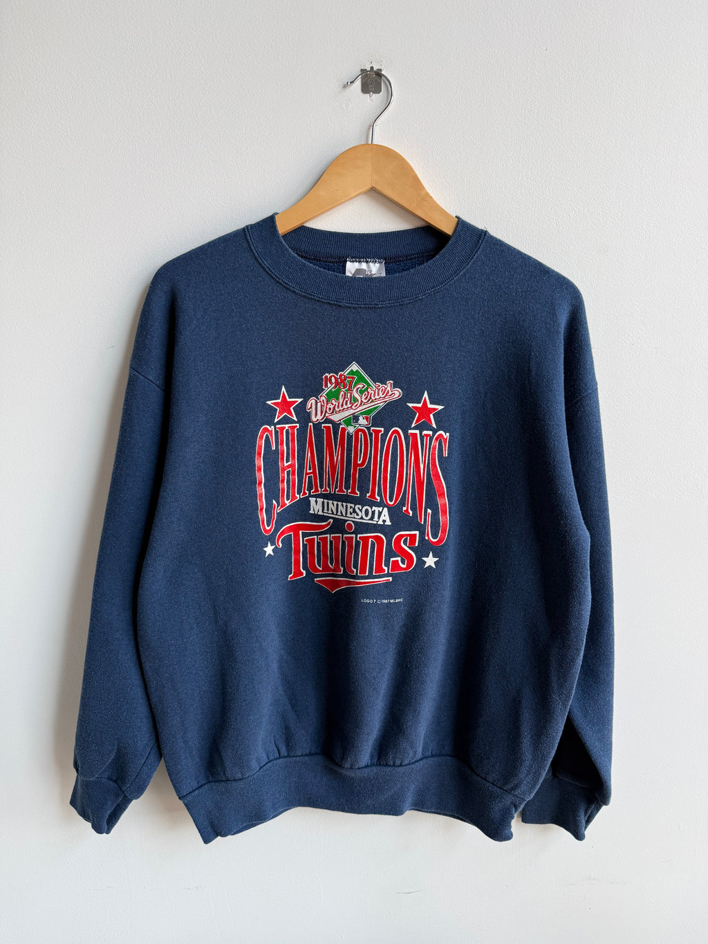 (XL) 1987 Minnesota Twins Crew