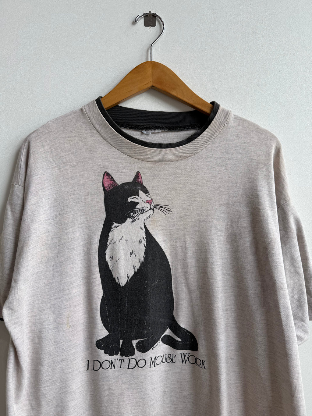(XL) I Don’t Do Mouse Work Cat Tee