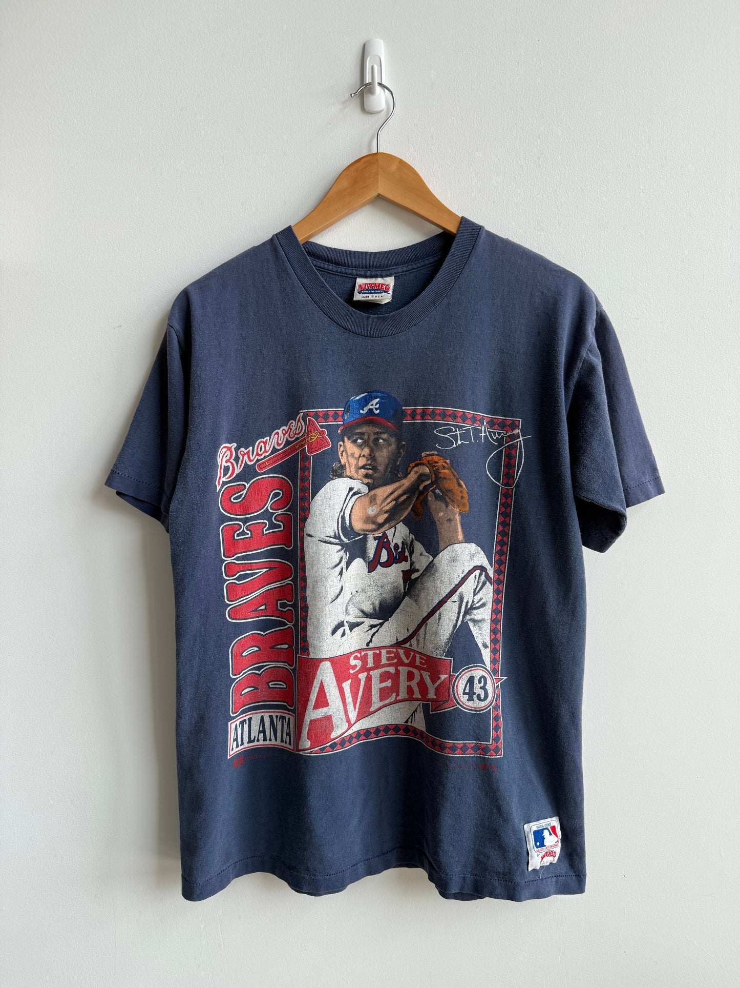 (M) Atlanta Braves Steve Avery Tee