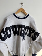 (XL) Dallas Cowboys Spellout Crew