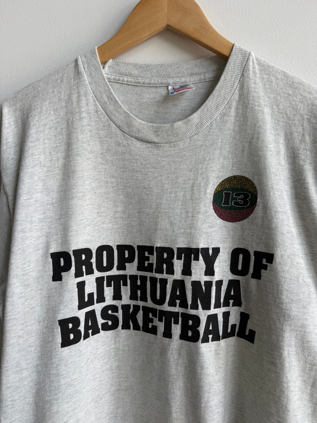 (L) Lithuania Basketball Tee