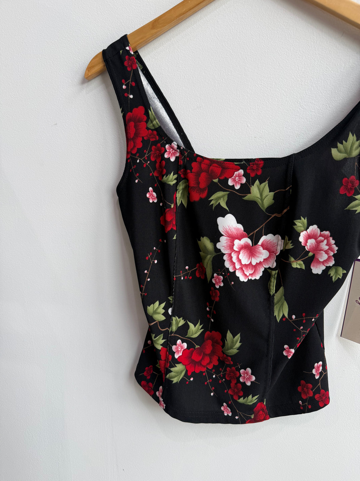 (M) Rose Femme Top