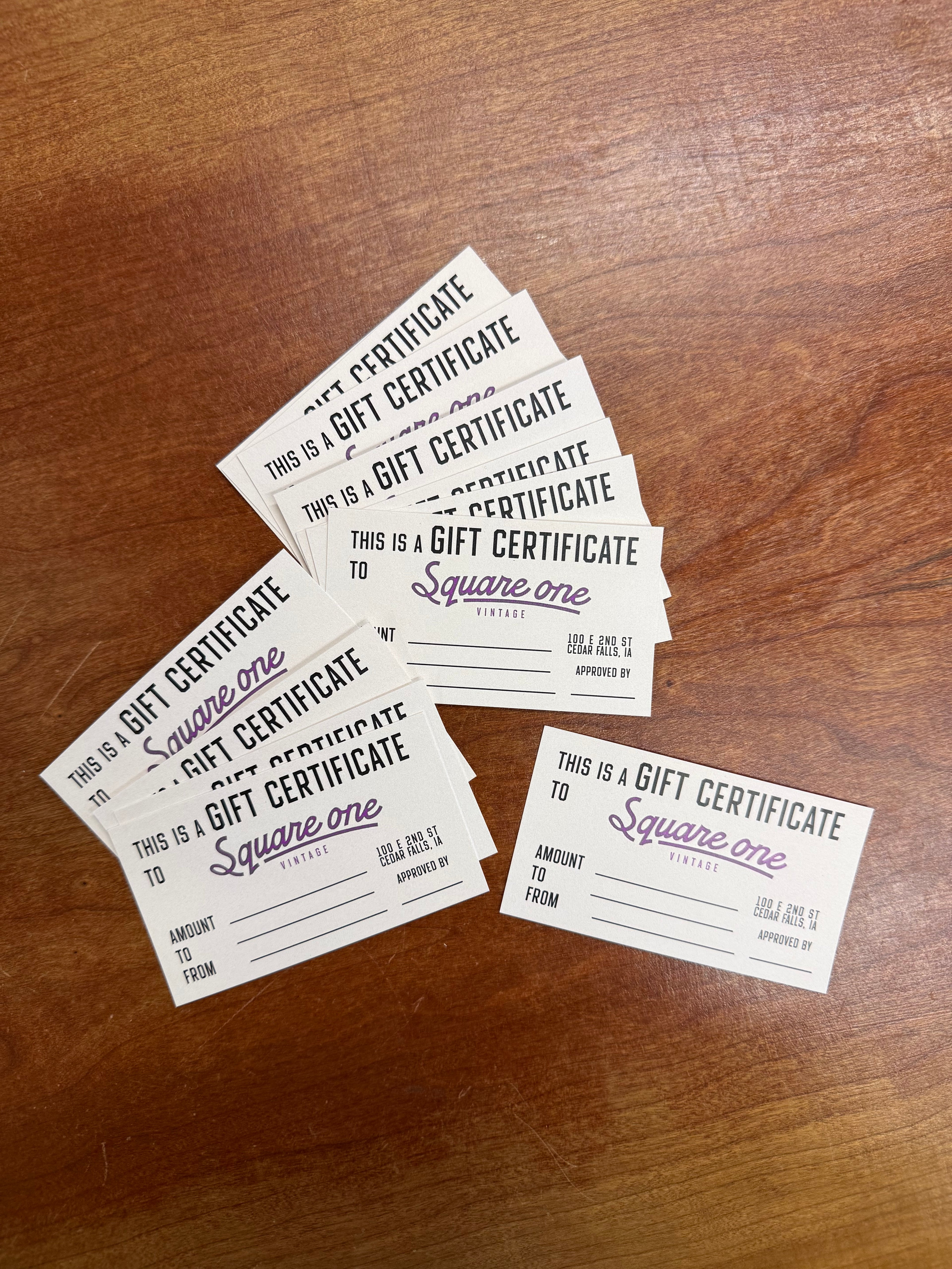 Gift Cards