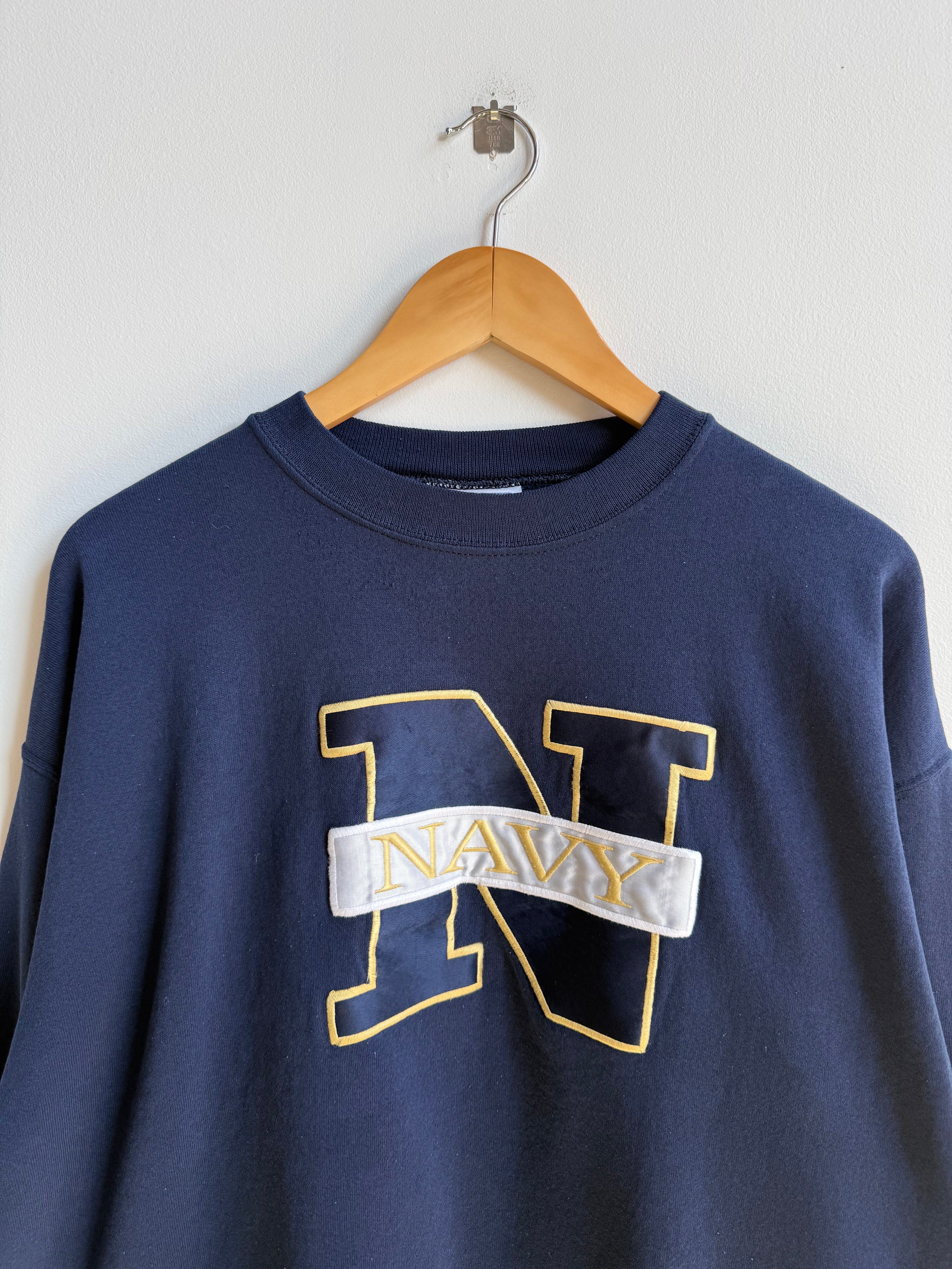 (XL) Navy Crew