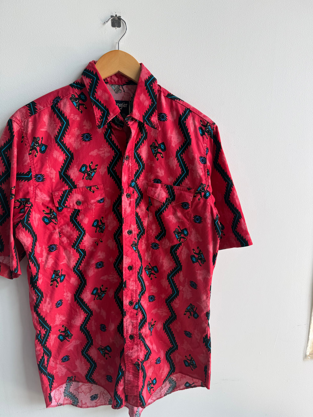 (M) Wrangler Pattern Shirt
