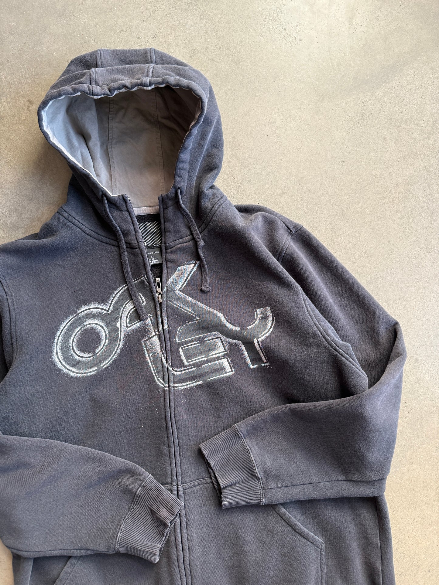 (XXL) Oakley Zip Up Hoodie