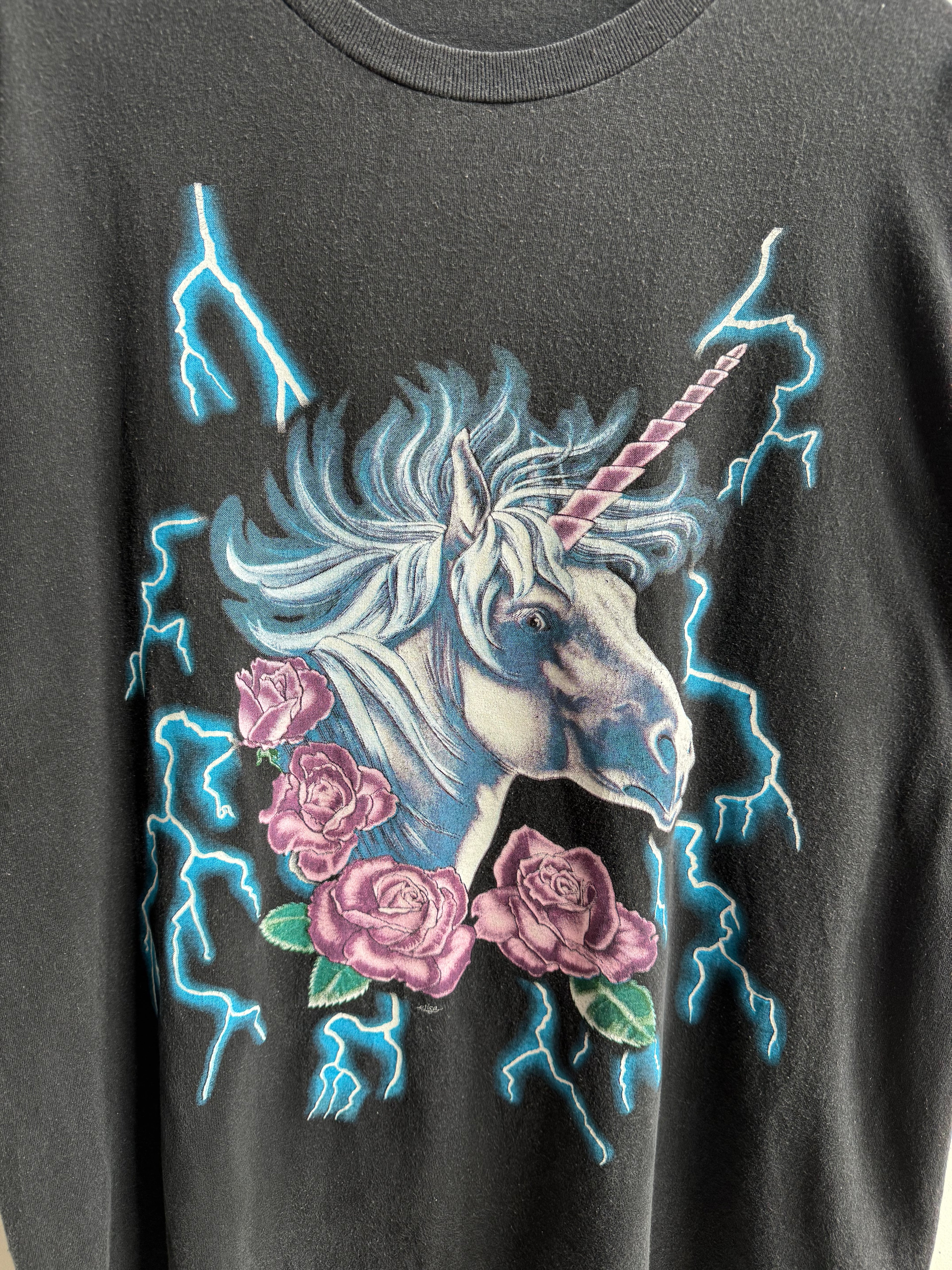 (XL) American Thunder Unicorn Tee