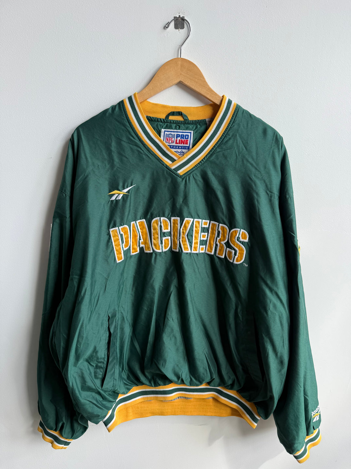 (XL) Green Bay Packers Windbreaker