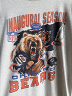 (L) Chicago Bears Mock Neck Tee