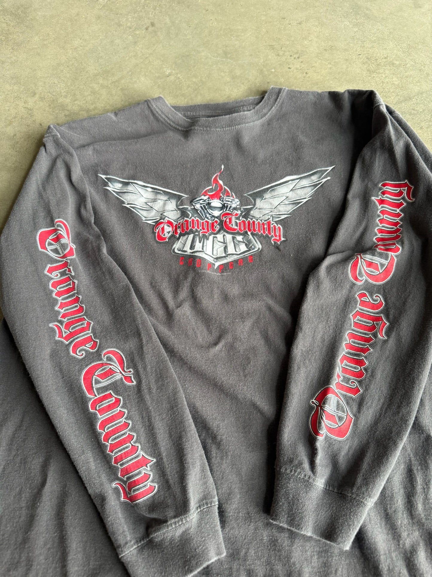 (L) Orange County Choppers Long Sleeve Tee