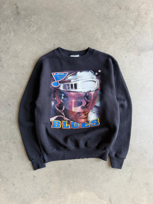 (M) St Louis Blue Helmet Crew