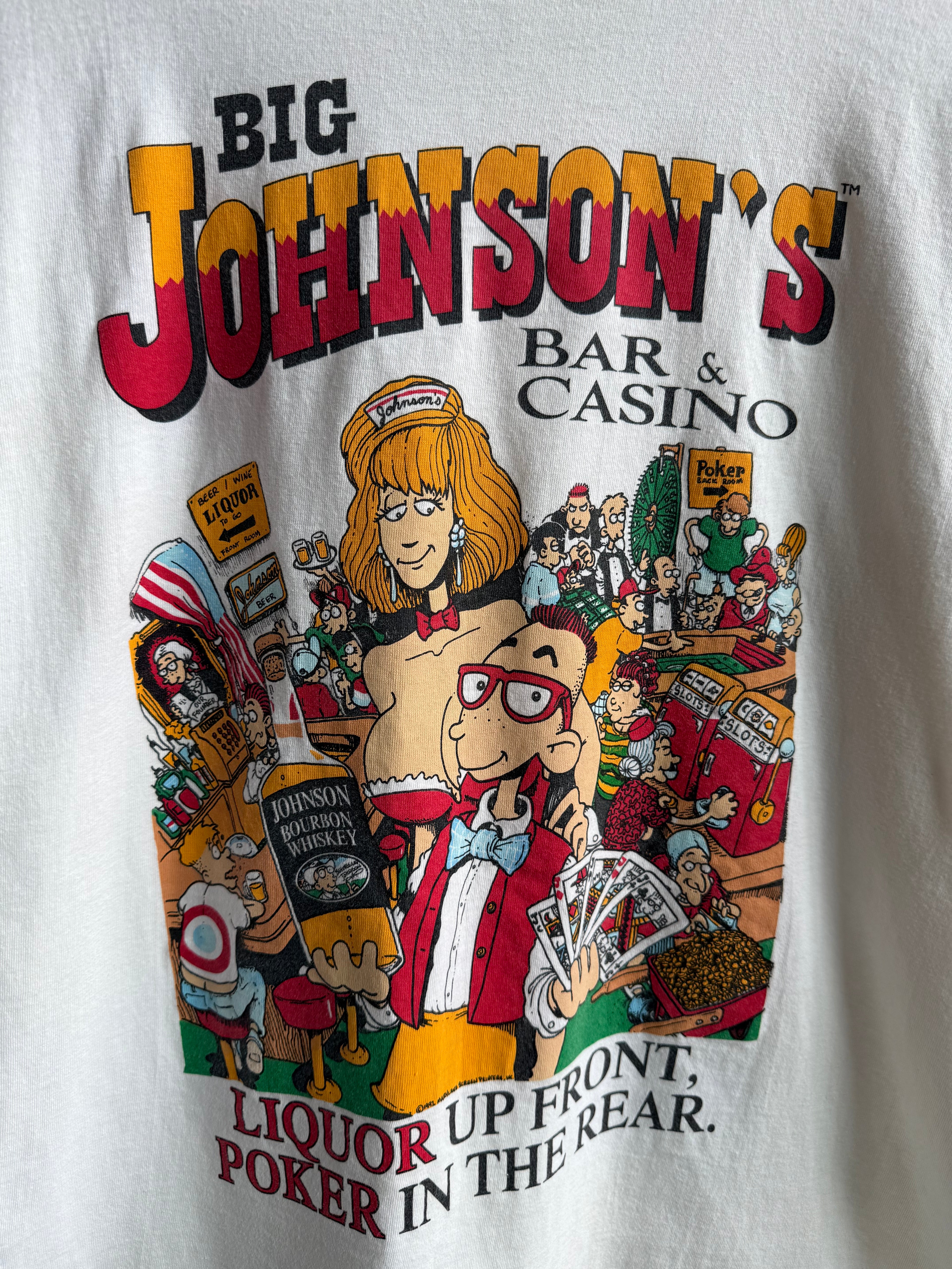 (XL) Big Johnson’s Bar & Casino Tee