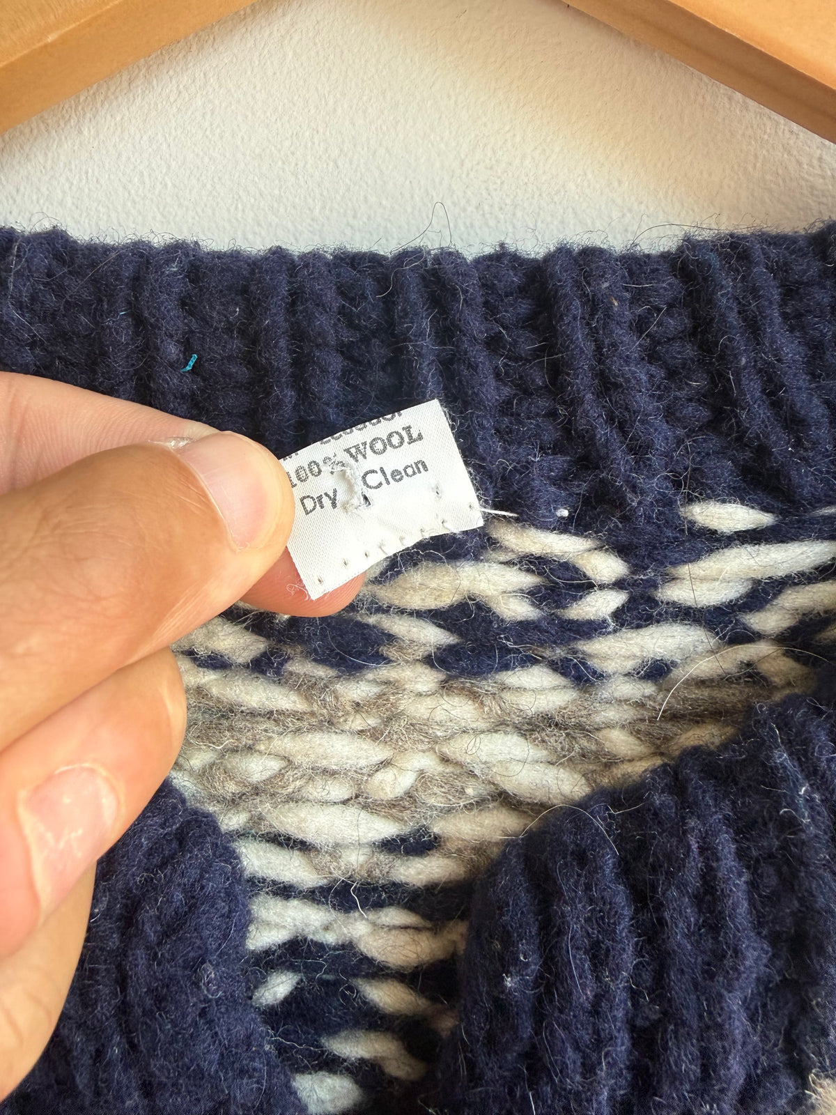 (XL) Wool Sweater