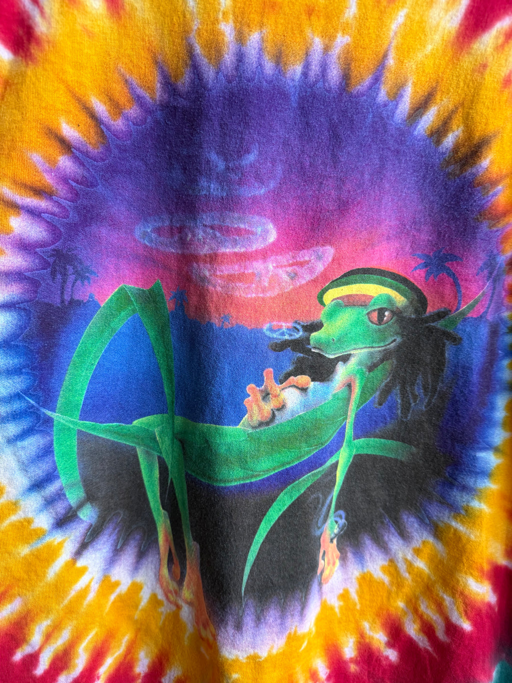 (XL) Rasta Frogs Tee