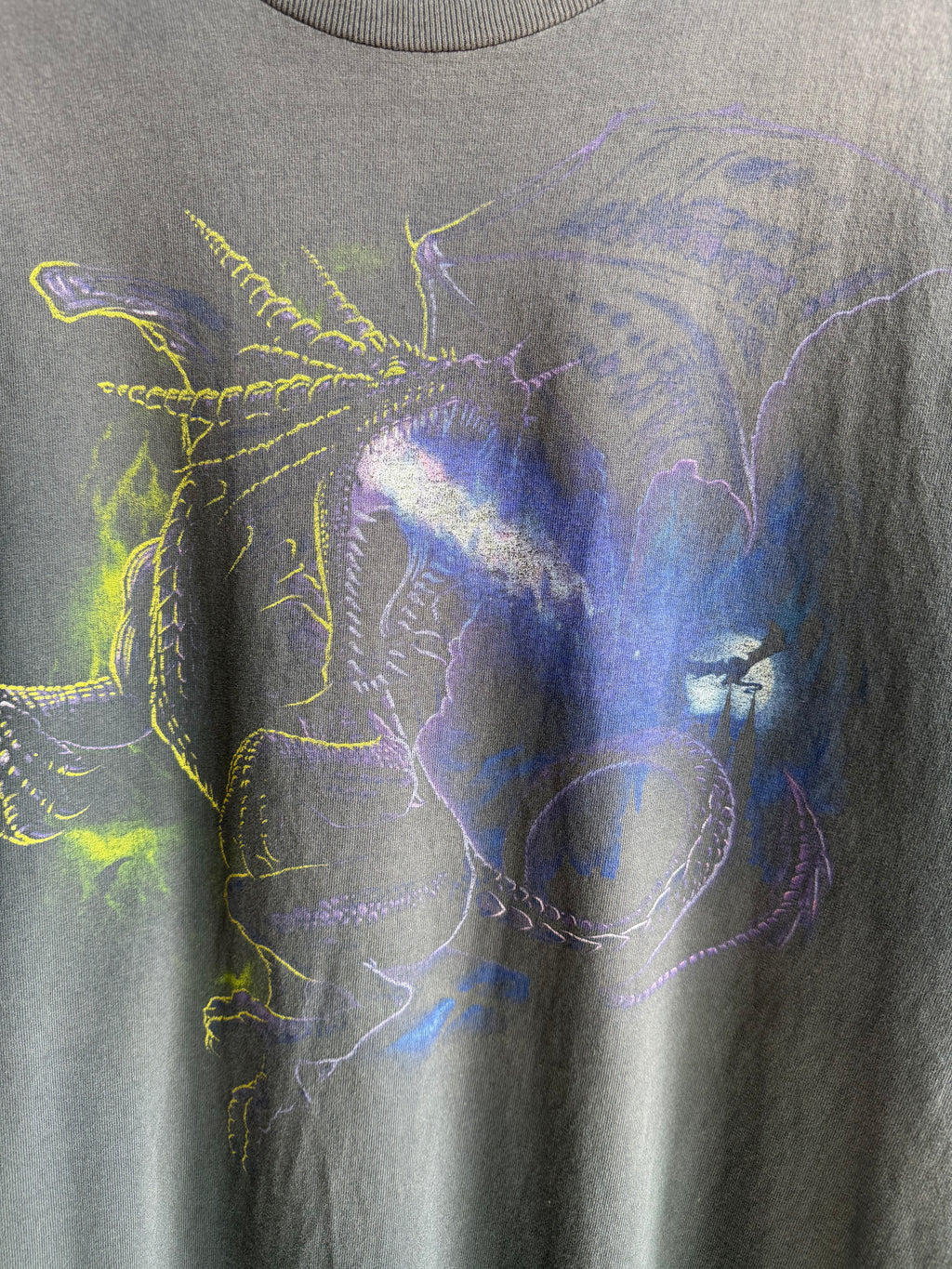 (L) Dragon Faded Tee