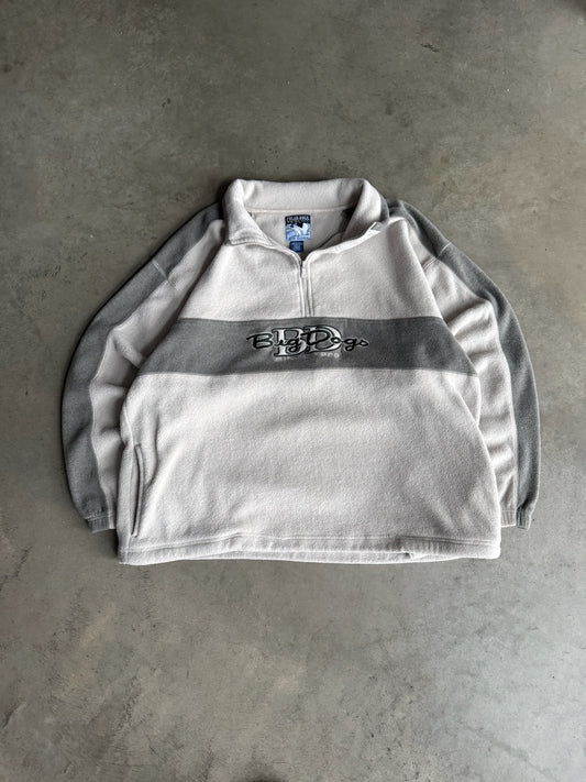 (L) Big Dogs Fleece Pullover Jacket