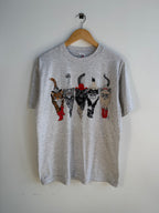(L) Cowboy Cats Tee
