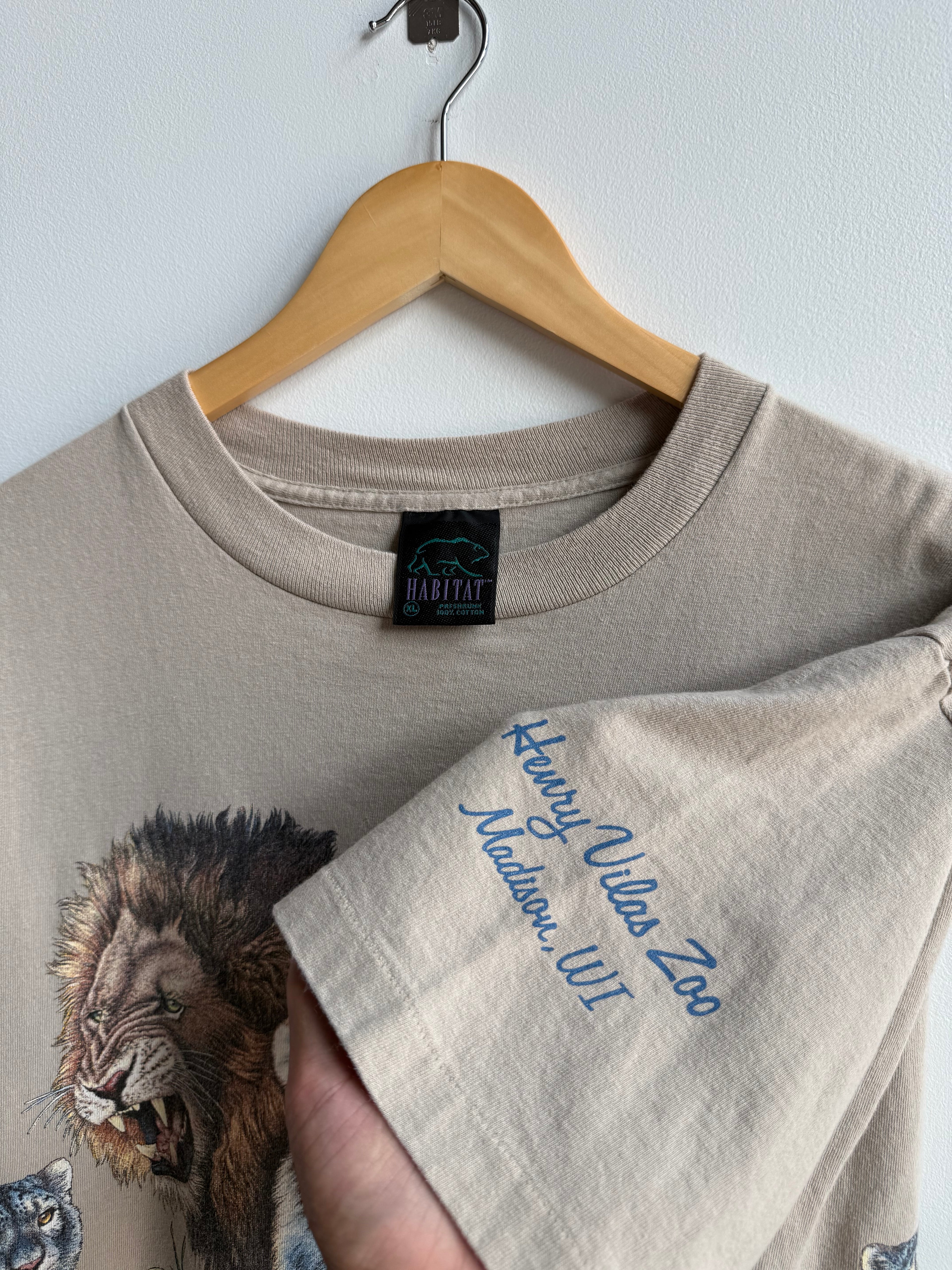 (XL) Big Cats Zoo Tee