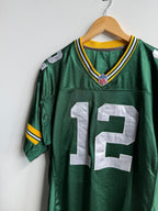 (L) Green Bay Packers Aaron Rodger’s Jersey
