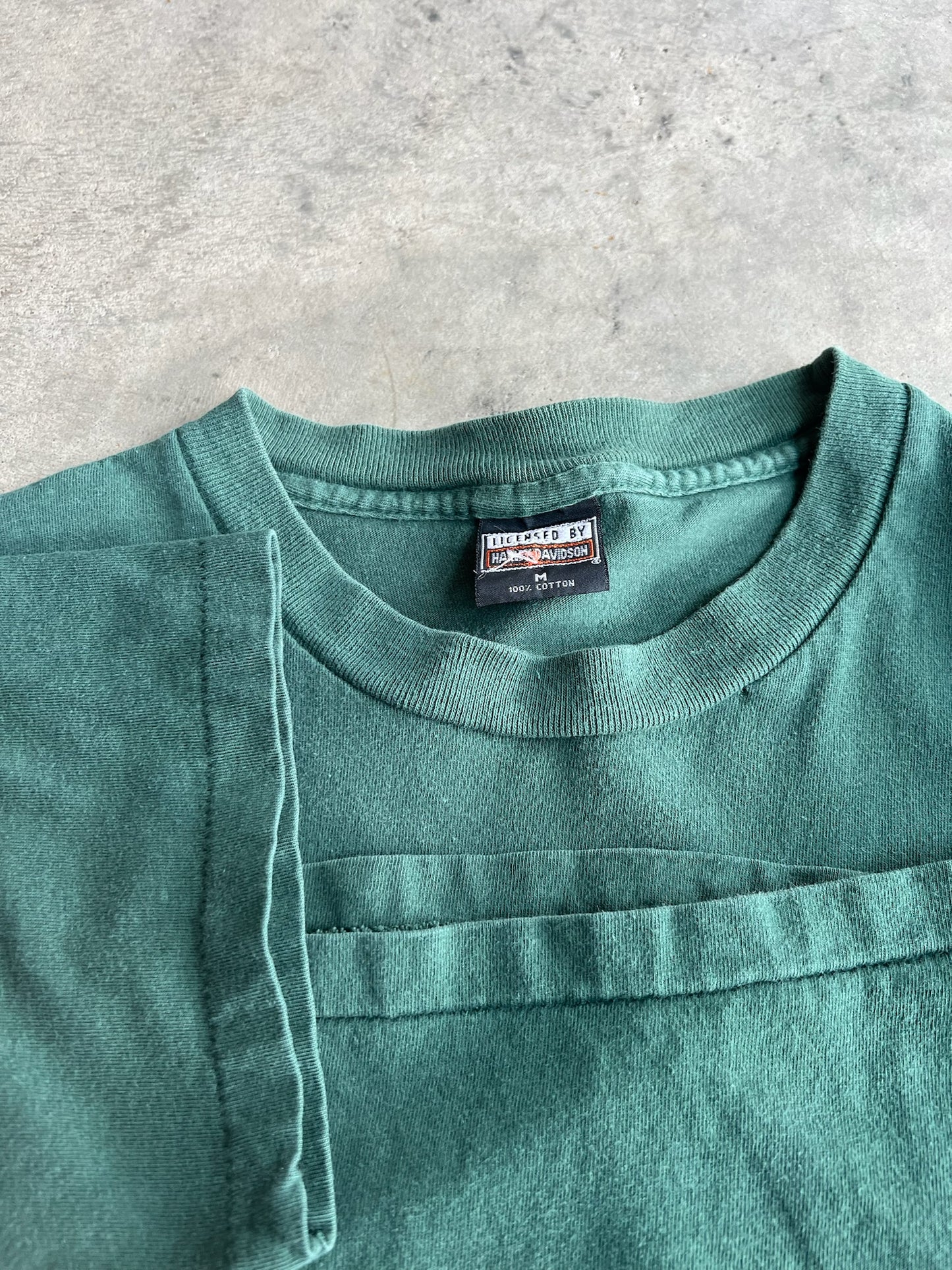 (M) Harley Green Tee