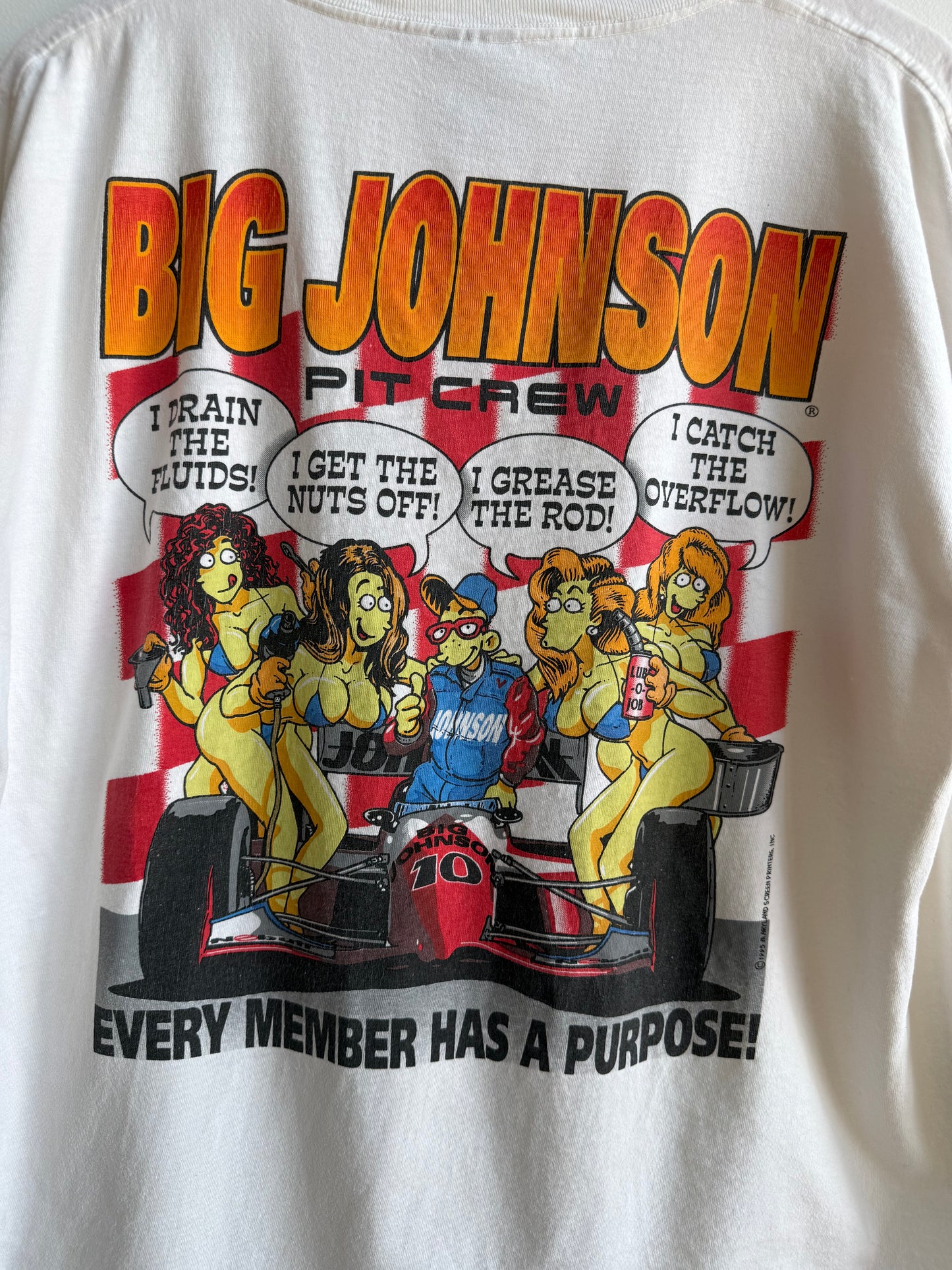 (XL) Big Johnson’s Race Tee